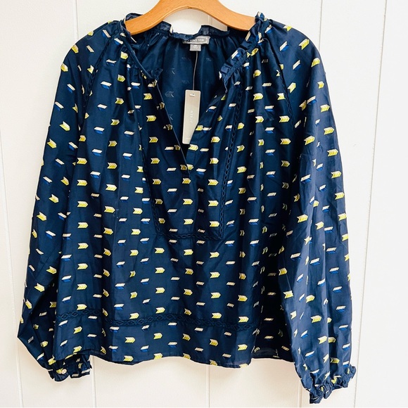 J. Crew Tops - J.Crew Point Sur Blouse